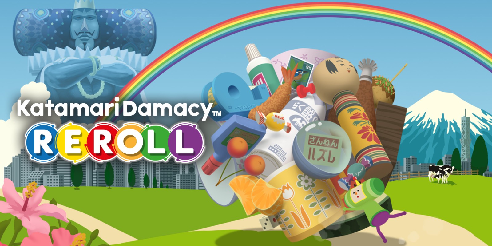 Captura del videojuego Katamari Damacy
