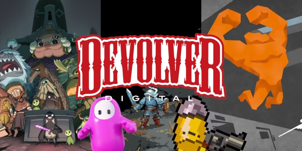 Logo de un publisher de videojuegos indie